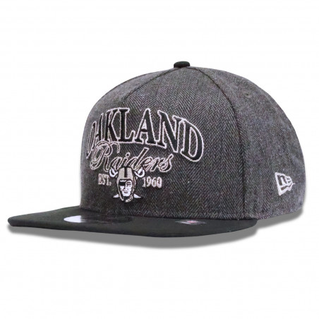 NEW ERA OAKLAND RAIDERS 9FIFTY HERRINGBONE PIRATE CAP