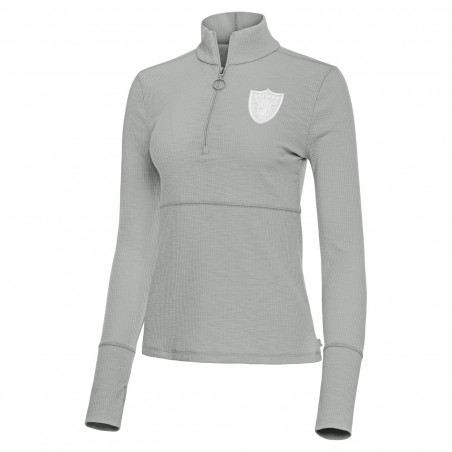 ANTIGUA WOMENS RAIDERS STRIDE HALF-ZIP | Raiders Apparel | GameDay