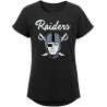 GIRLS YOUTH RAIDERS PIRATE LOGO TEE