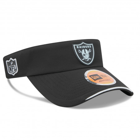 NEW ERA RAIDERS OFFICIAL 2026 SIDELINE VISOR | Raiders Cap | GameDay