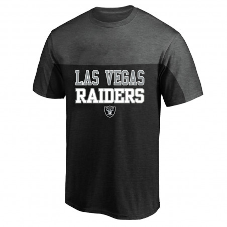 LAS VEGAS RAIDERS BIG & TALL COLOR BLOCK TEE