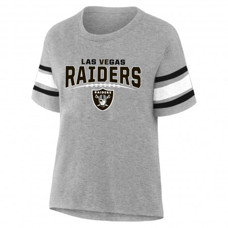 WOMENS LAS VEGAS RAIDERS PLUS SCOOP NECK TEE