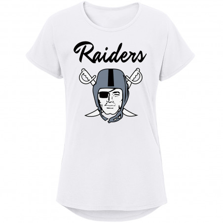 GIRLS YOUTH RAIDERS PIRATE LOGO TEE