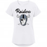 GIRLS YOUTH RAIDERS PIRATE LOGO SCRIPT TEE
