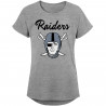 GIRLS YOUTH RAIDERS PIRATE LOGO SCRIPT TEE