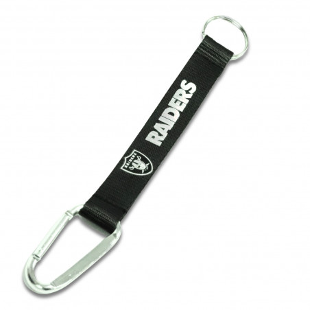 RAIDERS CARABINER KEYCHAIN LANYARD | Raiders Accessories | GameDay