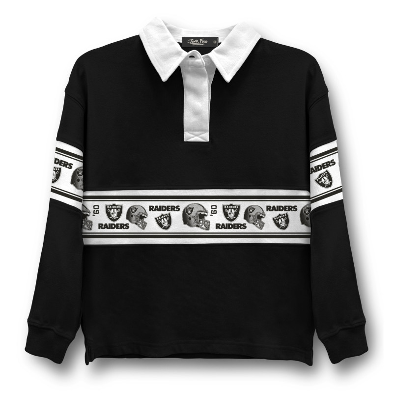 YOUTH RAIDERS RUGBY LONG SLEEVE TEE | Raiders Apparel | GameDay