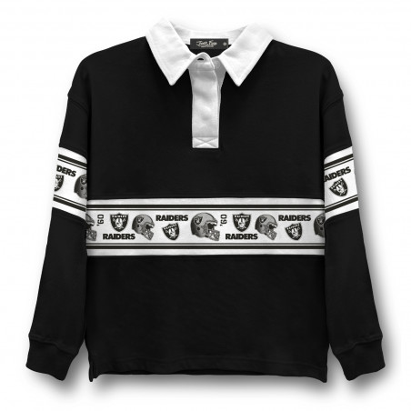 YOUTH RAIDERS RUGBY LONG SLEEVE TEE | Raiders Apparel | GameDay
