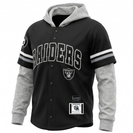 ICER YOUTH RAIDERS GOLDEN GLOVE SNAP HOODIE