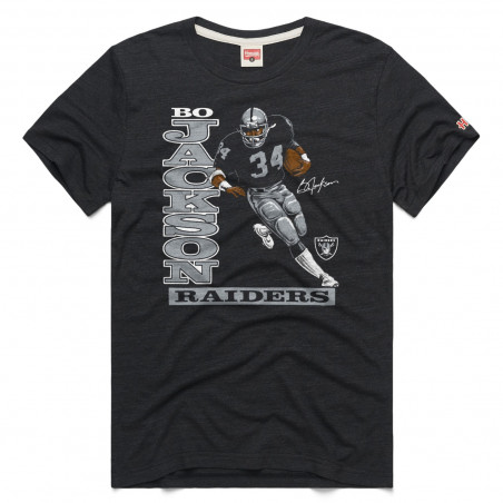HOMAGE RAIDERS BO JACKSON SIGNATURE TEE | Raiders Apparel | GameDay