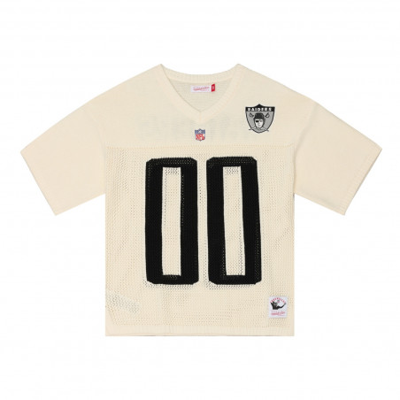 MITCHELL & NESS RAIDERS RETRO ROOTS SWEATER FASHION JERSEY