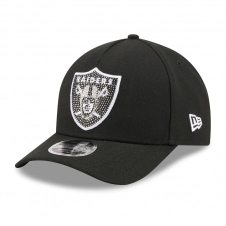 NEW ERA RAIDERS 9FORTY RHINESTONE PATCH CAP