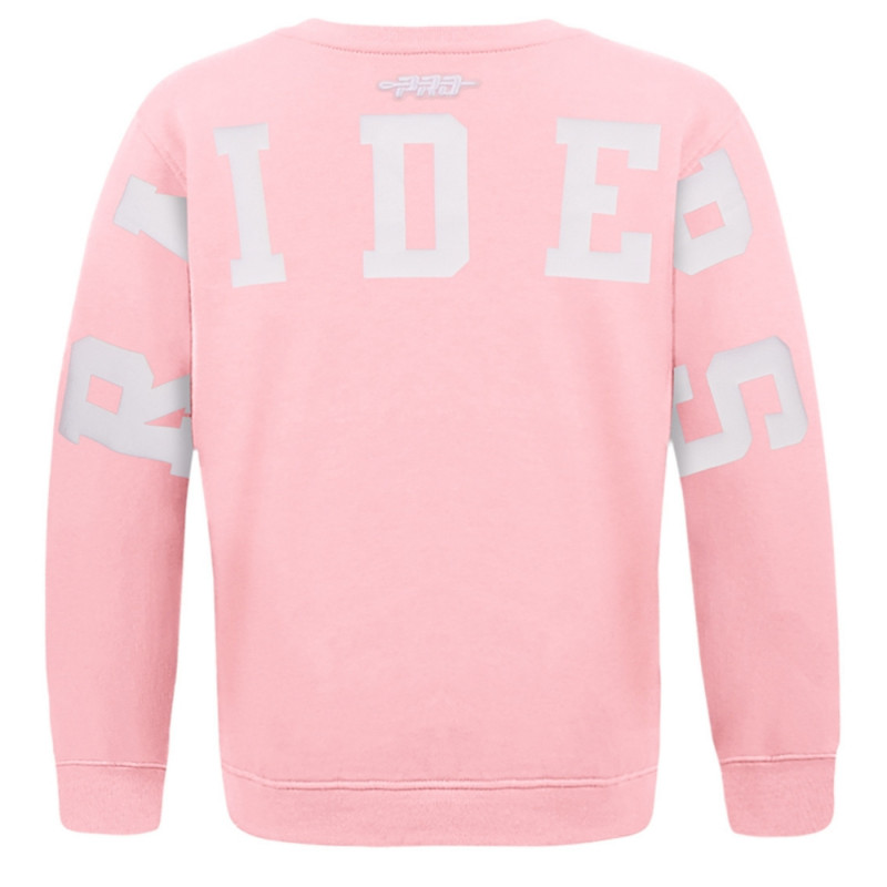 Raiders Juvenile Pro Standard Girls Wingspan Sweatshirt Crewneck | GameDay