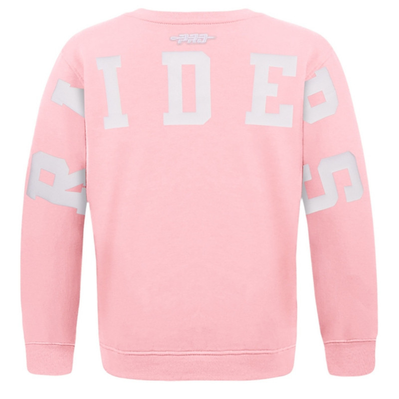 Raiders Girls Youth Pro Standard Wingspan Sweatshirt Crewneck | GameDay NFL