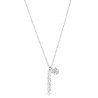 RAIDERS LAYERED NAMEPLATE CHARM NECKLACE