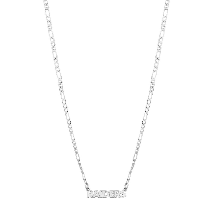 RAIDERS NAMEPLATE NECKLACE