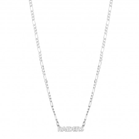 RAIDERS NAMEPLATE NECKLACE