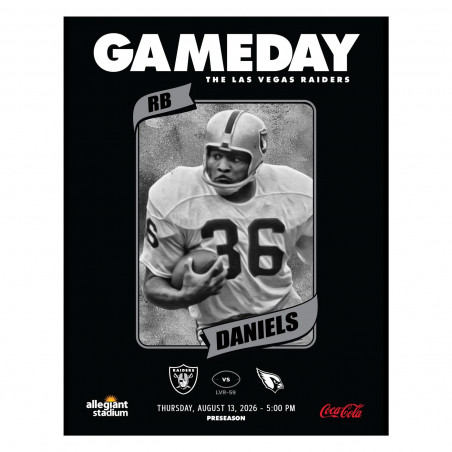 LAS VEGAS RAIDERS 2026 PRESEASON GAME DAY PROGRAM VS. CARDINALS | GameDay