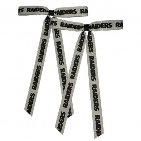 RAIDERS MINI CHEER BOW 2-PACK SET