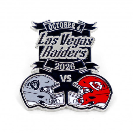 LAS VEGAS RAIDERS VS. CHIEFS 2026 GAME DAY PIN