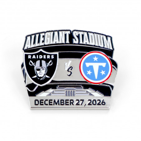 LAS VEGAS RAIDERS VS. TITANS 2026 GAME DAY PIN