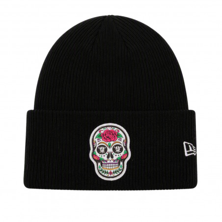 NEW ERA RAIDERS SUGAR SKULL KNIT CAP