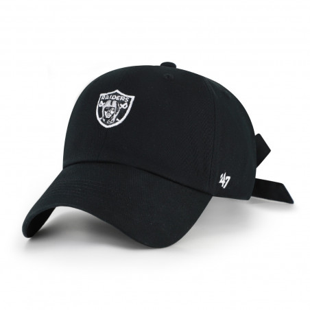 '47 WOMENS RAIDERS BOW BACK CLEAN UP CAP