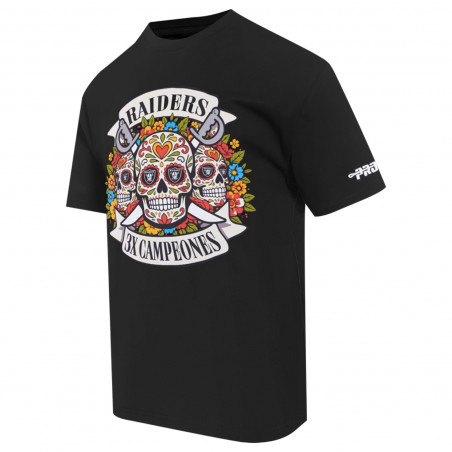 PRO STANDARD VIVA LOS RAIDERS 3X CAMPEONES TEE