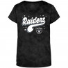 NEW ERA GIRLS HIGH LOW V-NECK TEE