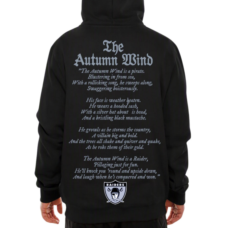 NEW ERA RAIDERS AUTUMN WIND HOODIE