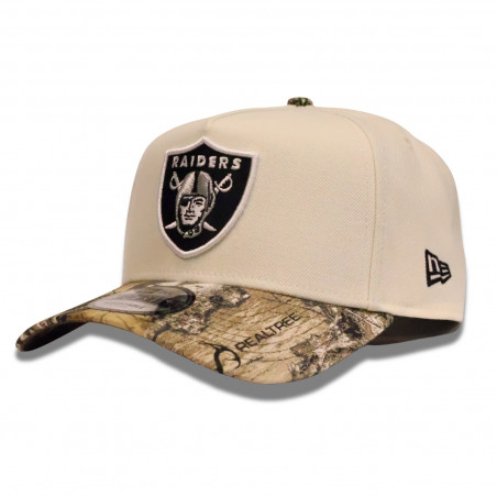 NEW ERA RAIDERS 9FORTY REALTREE TWO TONE CAP
