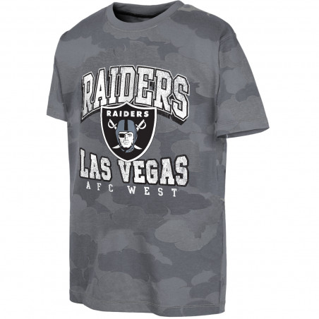 JUVENILE LAS VEGAS RAIDERS CAMO TEE