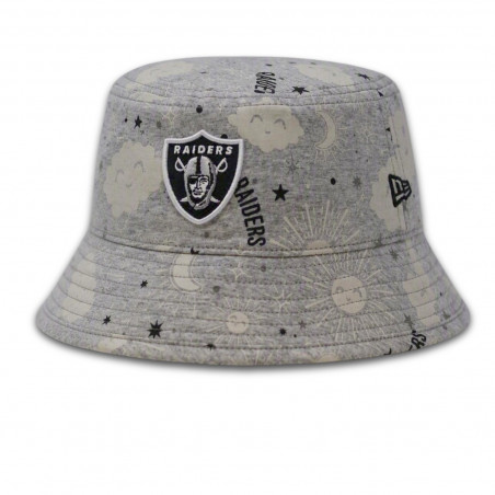 NEW ERA YOUTH RAIDERS SKY BUCKET HAT
