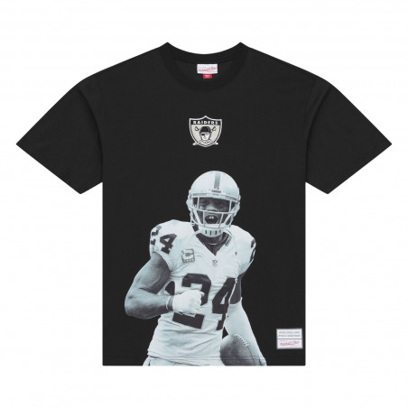 MITCHELL & NESS RAIDERS CHARLES WOODSON SATIN JACKET