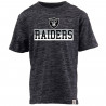 RAIDERS YOUTH CLOUDY YARN SHORT SLEEVE TEE