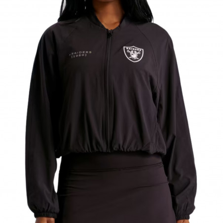 LULULEMON WOMENS RAIDERS BREEZILY BOMBER JACKET