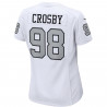 NIKE WOMENS RAIDERS MAXX CROSBY COLOR RUSH GAME JERSEY