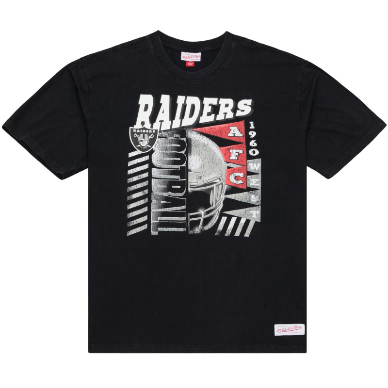 MITCHELL & NESS RAIDERS STREET GRAPHICS TEE