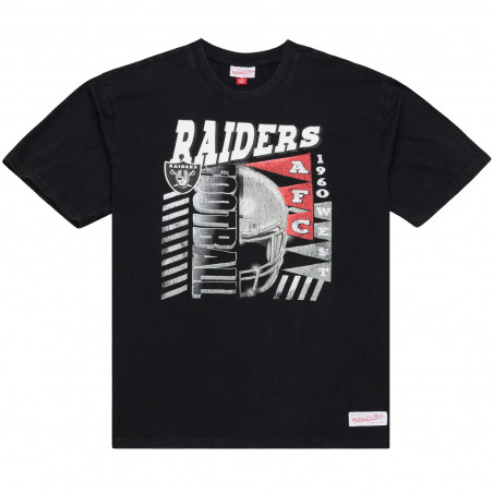 MITCHELL & NESS RAIDERS STREET GRAPHICS TEE