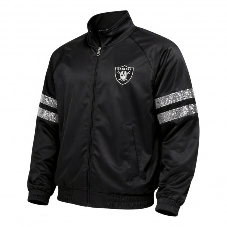 STARTER WOMENS RAIDERS BLITZ TRACK JACKET