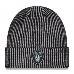 新作 ENNOY PROFESSIONAL KNIT CAP (BLACK) New Era Raiders Official 2026 Sideline Knit Cap | Official Las