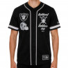 NEW ERA OAKLAND RAIDERS PIRATE MESH BASEBALL FASHION JERSEY