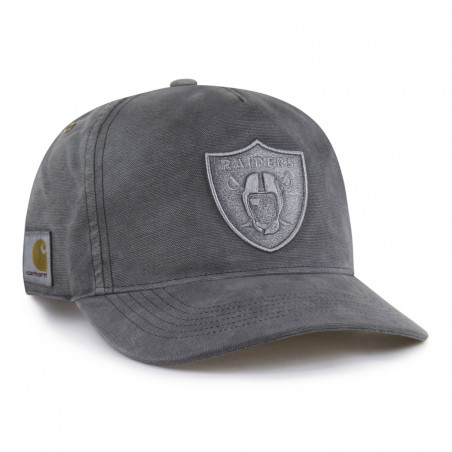 47 CARHARTT X RAIDERS BLACK HITCH CAP