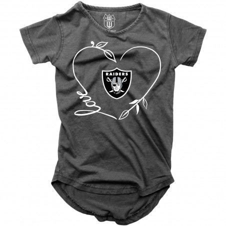 GIRLS YOUTH RAIDERS BURN OUT TUNIC TEE