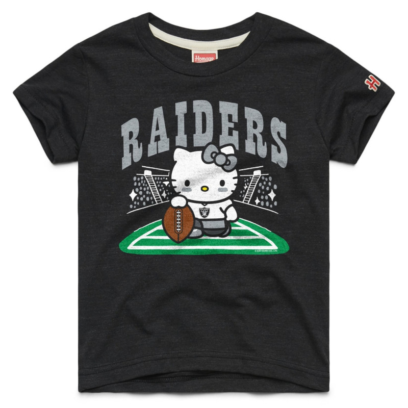 HOMAGE UNISEX RAIDERS HELLO KITTY TEE