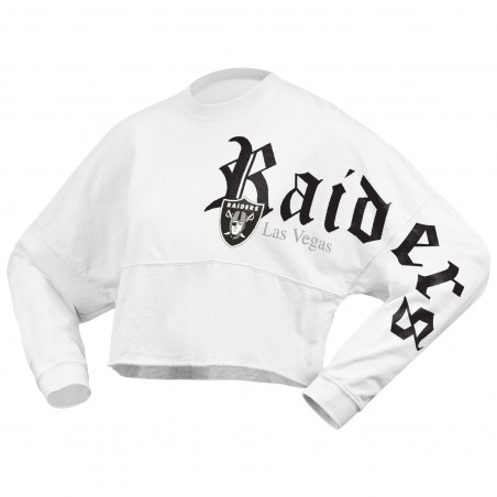 SPIRIT JERSEY WOMENS RAIDERS ORIGINAL LONG SLEEVE TEE