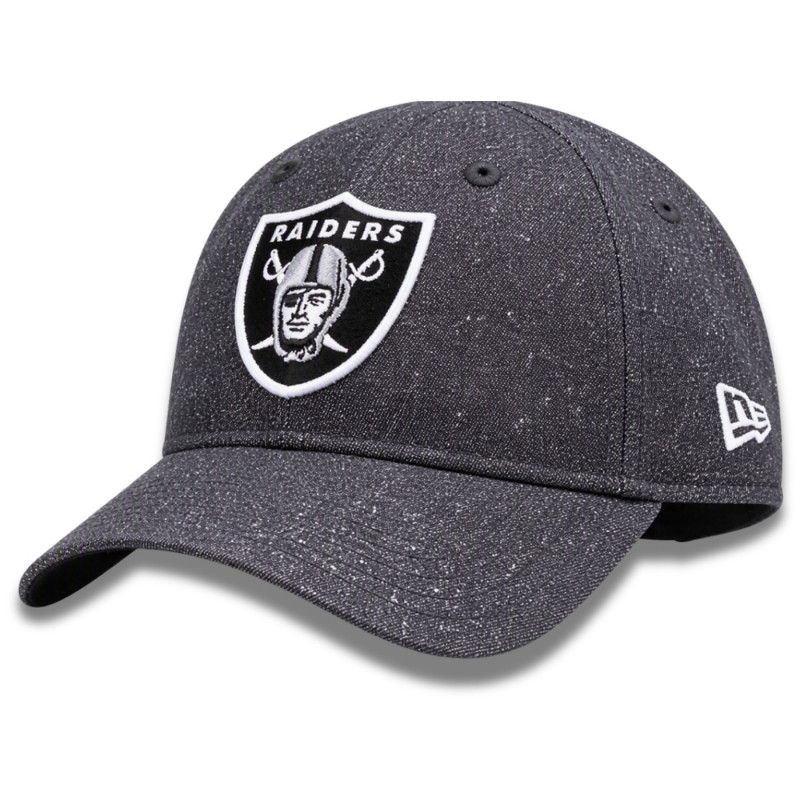 NEW ERA WOMENS RAIDERS 9TWENTY SHIMMER SHIELD CAP