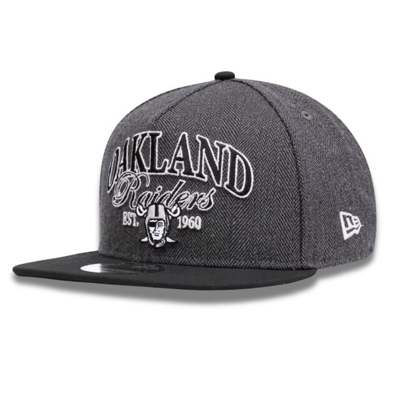 NEW ERA OAKLAND RAIDERS 9FIFTY HERRINGBONE PIRATE CAP