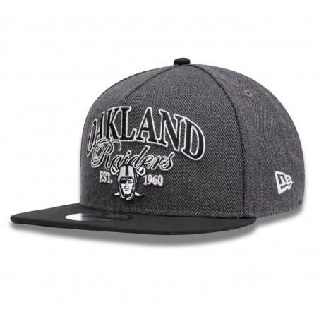 NEW ERA OAKLAND RAIDERS 9FIFTY HERRINGBONE PIRATE CAP