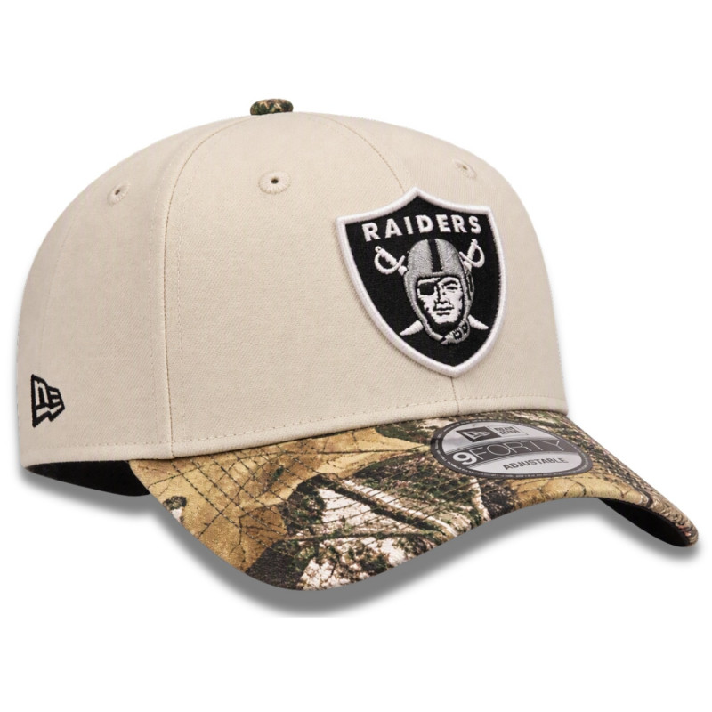 NEW ERA RAIDERS 9FORTY REALTREE TWO TONE CAP